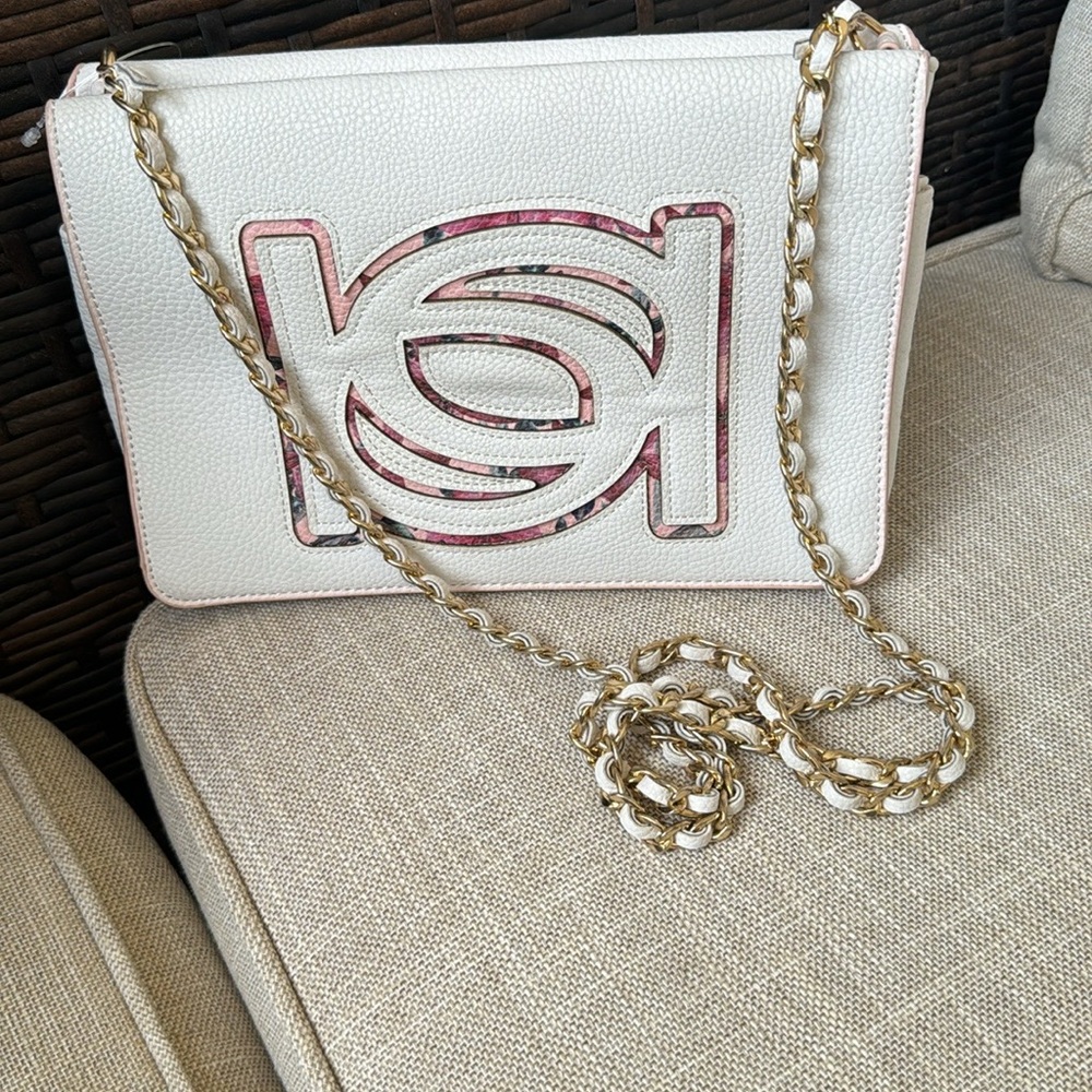 Bebe Crossbody bag white